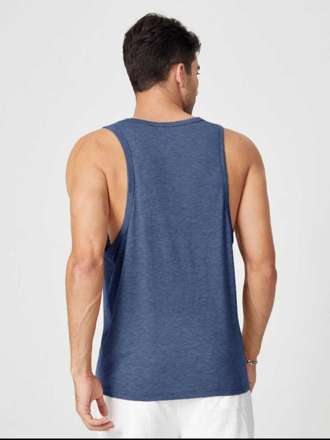 Manfinity Homme Hombres Top tank con estampado de flamenco